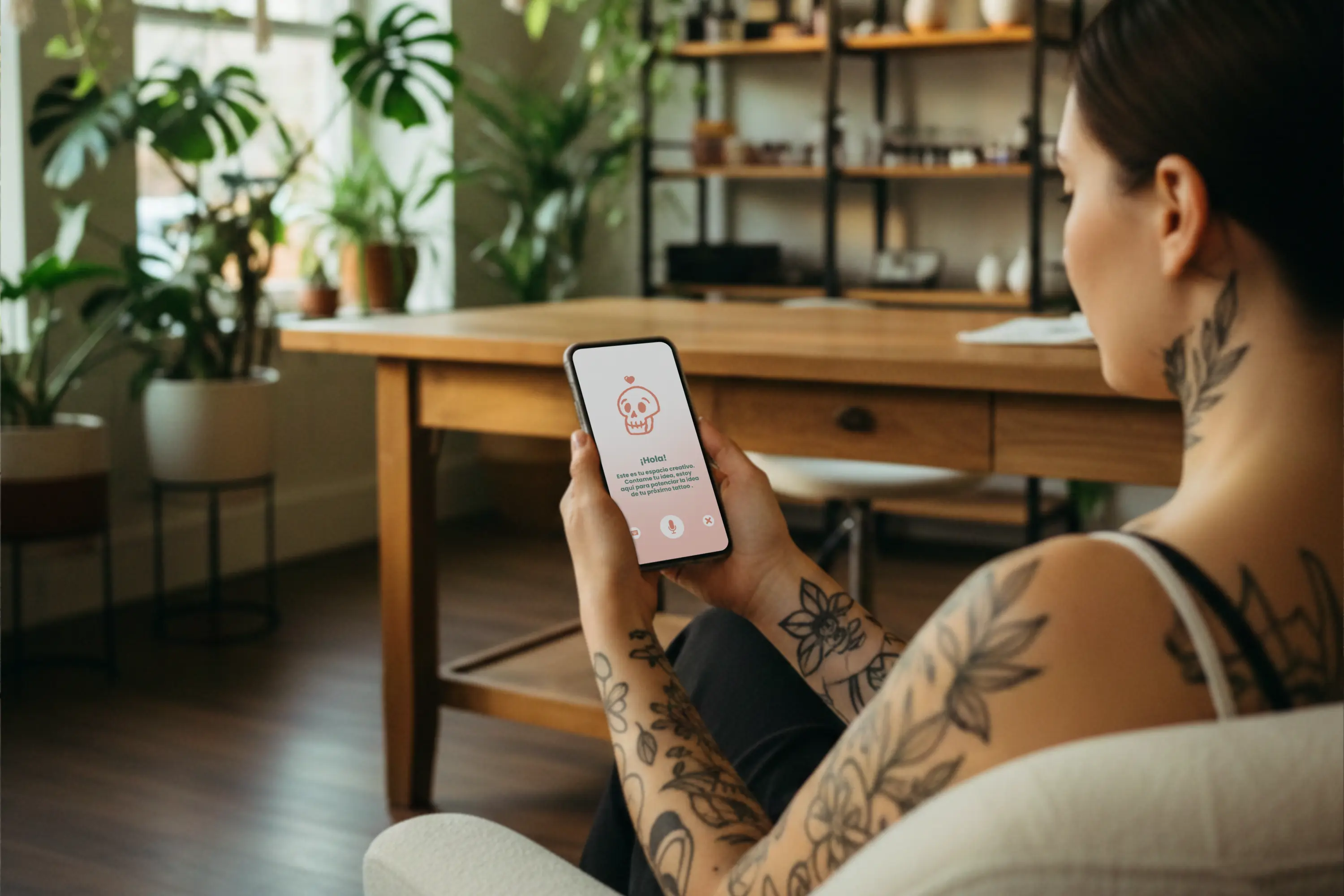 Ink Up AI Chat Interface